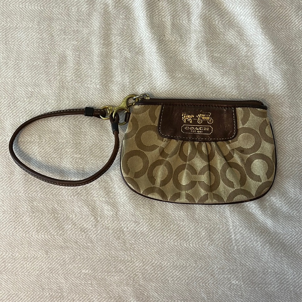 Coach wristlet